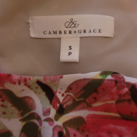 Camber & Grace Floral Sleeveless Top S - Picture 6 of 6
